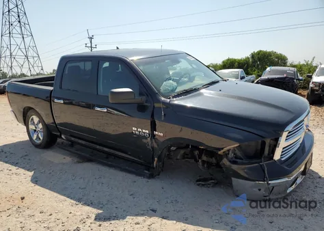2015 Ram 1500 Slt из США, поврежденный, VIN 1C6RR6LT5FS729329